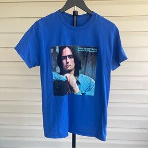 Men's Blue Graphic Tee James Taylor